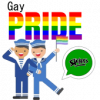 Gay pride stickers – icons for WhatsApp